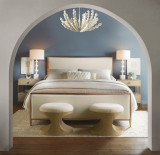 Hooker Furniture Westwood Queen Upholstered Metal Bed