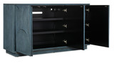 Hooker Furniture Melange Round Valley Three Door Entertainment Credenza