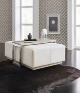 Hooker Furniture Melange Bridged Cocktail Table