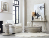 Hooker Furniture Melange Guilded Accent Table