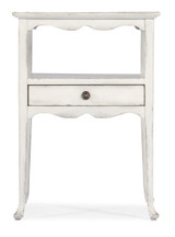 Hooker Furniture Charleston One-Drawer Magnolia White Accent Table