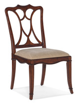 Hooker Furniture Charleston Upholstered Seat Side Chair in Maraschino Cherry (2 per carton/price ea)