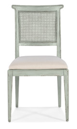 Hooker Furniture Charleston Upholstered Seat Side Chair in Haint Blue (2 per carton/price ea)