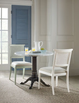 Hooker Furniture Charleston Upholstered Seat Side Chair in Haint Blue (2 per carton/price ea)
