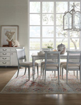 Hooker Furniture Charleston Upholstered Seat Side Chair in Haint Blue (2 per carton/price ea)