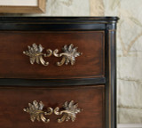 Hooker Furniture Charleston Three-Drawer Dark Wood Accent Chest