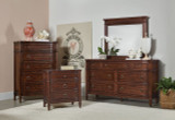 Hooker Furniture Charleston Seven-Drawer Dresser in Cherry