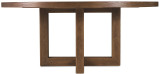 Hooker Furniture Driftwood 72in Medium Wood Round Dining Table