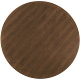 Hooker Furniture Driftwood 72in Medium Wood Round Dining Table