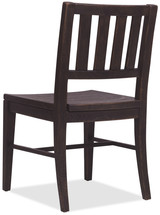 Hooker Furniture Driftwood Splatback Burnt Timber Side Chair