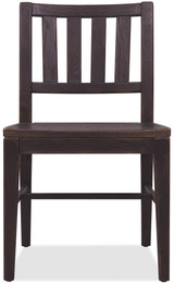 Hooker Furniture Driftwood Splatback Burnt Timber Side Chair