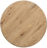 Hooker Furniture Driftwood Round Light Wood End Table