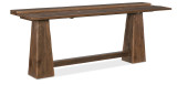 Hooker Furniture Driftwood Flip-Top Medium Wood Console Table