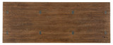 Hooker Furniture Driftwood Flip-Top Medium Wood Console Table