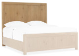 Hooker Furniture Driftwood Queen Light Wood Panel Bed