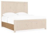 Hooker Furniture Driftwood California King Light Wood Panel Bed