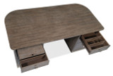 Hooker Furniture Modern Mood Dark Wood Executive Desk