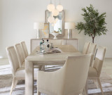 Hooker Furniture Modern Mood Light Wood Upholstered Arm Chair -2 per carton/price each