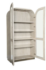 Hooker Furniture Modern Mood Light Wood Display Cabinet