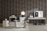 Hooker Furniture Modern Mood Light Wood Round End Table