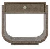 Hooker Furniture Modern Mood Dark Wood Rectangle End Table