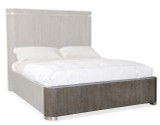 Hooker Furniture Modern Mood Dark Wood King Panel Bed