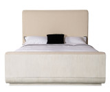 Hooker Furniture Modern Mood Light Wood Cal King Upholstered Panel Bed