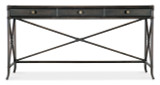 Hooker Furniture Retreat Pole Rattan Black Sand Console