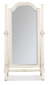 Hooker Furniture Americana Floor Mirror in White