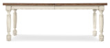 Hooker Furniture Americana Light Wood Leg Dining Table w/1-22in leaf