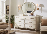 Hooker Furniture Americana Cream Oval Mirror