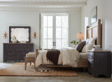 Hooker Furniture Americana Landscape Mirror in Black