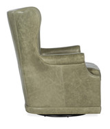Hooker Furniture Mai Wing Bellaire Tranquil Sage Swivel Club Chair