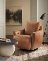 Hooker Furniture Beau Swivel with Power Footrest