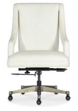 Hooker Furniture Meira Executive White Swivel Tilt Chair