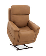 Hooker Furniture Lyra Sahara Havana Lift Chair with Power Recline, Headrest and Lumbar