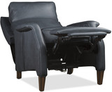 Hooker Furniture Wrenn Ankur Blue Power Recliner with Power Headrest