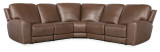 Hooker Furniture Torres 5 Piece Sectional Center Orianted