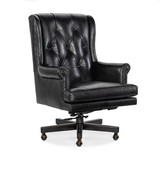 Hooker Furniture Charleston Executive Black Swivel Tilt Chair
