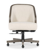 Hooker Furniture Paloma Executive Dark Wood Swivel Tilt Chair