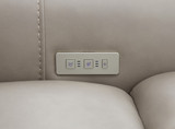 Hooker Furniture Lyra Sahara Ash Lift Chair with Power Recline, Headrest and Lumbar
