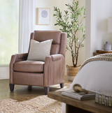 Hooker Furniture Nelson Light Mocha Power Recliner with Power Headrest