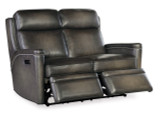 Hooker Furniture Hamilton Sarzana Castle Power Loveseat w/Power Headrest