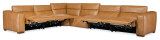 Hooker Furniture Fresco 6 Seat Sectional 4-PWR