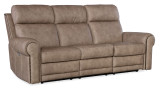 Hooker Furniture Duncan Kalahari Camel Power Sofa w/Power Headrest & Lumbar