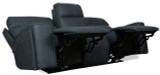 Hooker Furniture Riverton Power Sofa with Power Headrest and Lumbar