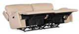 Hooker Furniture Kramer Zero Gravity Oslo Ivory PWR Sofa w/ PWR Headrest