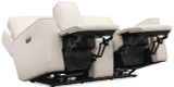 Hooker Furniture Miles Zero Gravity Oslo Pebble PWR Console Loveseat w/PWR Headrest