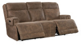 Hooker Furniture Wheeler Power Sofa with Power Headrest