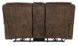 Hooker Furniture Wheeler Power Console Loveseat with Power Headrest